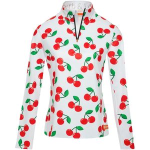 Gareth & Lucas Skipully The One Hundred and Nine - Dames L - 100% Gerecycled Polyester - Midlayer Sportshirt - Wintersport