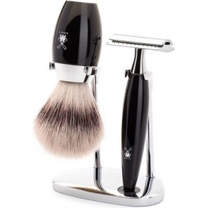 MÜHLE -Scheerset Kosmo 3-delig - Zwart - Saf.Razor