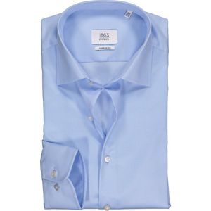 ETERNA 1863 modern fit premium overhemd - 2-ply twill heren overhemd - lichtblauw - Strijkvrij - Boordmaat: 48