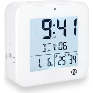 Equivera - Wekkerradio - Klokradio - DAB - Met Temperatuur- en Vochtigheidsweergave