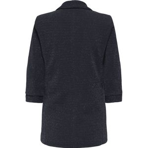 Only Onlelly Alya Life 3/4 Glitter Blazer Night Sky -silver | Maat: 34