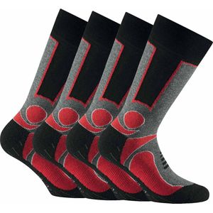 Rohner - Trekking Sokken - Unisex - 4er Pack - Gepolsterd