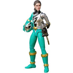 Hasbro Power Rangers - Dino Fury Green Ranger 15 cm Lightning Collection Actiefiguur - Multicolours