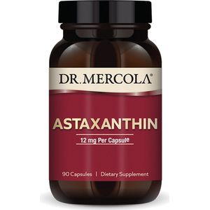 Dr. Mercola - Astaxanthin - 12 mg - 90 Capsules - Antioxidanten