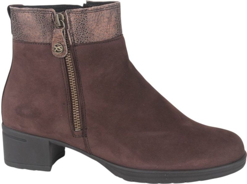 Hartjes 172.0232/24-77.77 dames enkellaarzen gekleed maat 37,5 (4,5) bruin