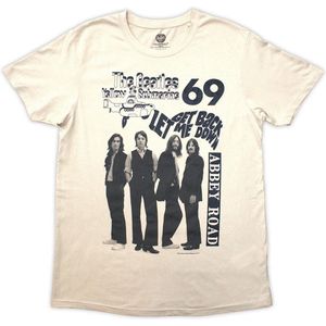 The Beatles - 1969 Heren T-shirt - S - Creme