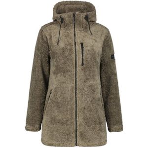 Icepeak - Chelles - Fleece Sweater - Groen - Met Rits - Dames