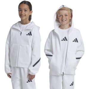 Adidas - Z.n.e Sweatshirt - Zwart - Katoen - Met Rits