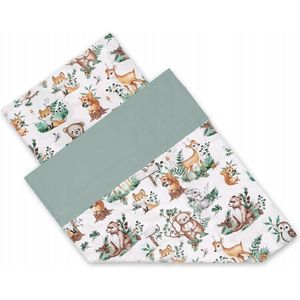 Kinderbedlinnen 90x120 cm, 100% katoen, gecertificeerd