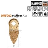 CMT ORANGE TOOLS - OMF002-X1 - Starlock-Plus HM Grit Rasp - 45 mm - Voor Hout en Steen