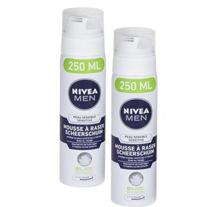 Nivea Men - Scheerschuim - Sensitive - 2 x 250 ml