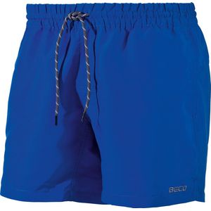 BECO zwemshorts - binnen broekje - elastische band - 3 zakjes - blauw - maat S