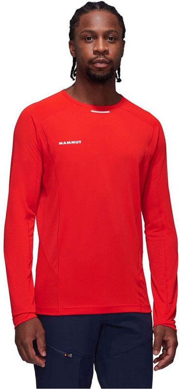 Mammut - Aenergy Fl Lange Mouwen Shirt - Blauw - Ademend - Sneldrogend