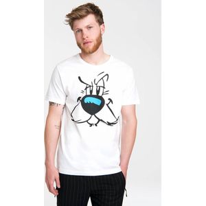 Logoshirt - T-Shirt Idefix - Off-white - Vintage Stijl