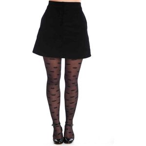 Banned - Sundown Cordroy Korte rok - 2XL - Zwart