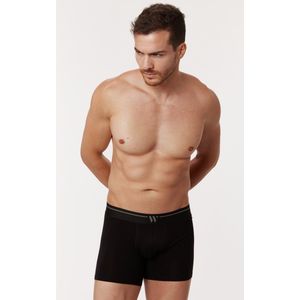 Woody - Heren - Duopack Boxershort - Zwart - Medium