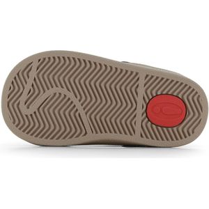 Baby | Babysneakers | Jongens | Dark Green Taupe | Leer | Shoesme | Maat 25