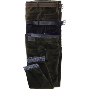 Babista - Thermobroek - Olijf - 5-pocket ontwerp - Warme Voering