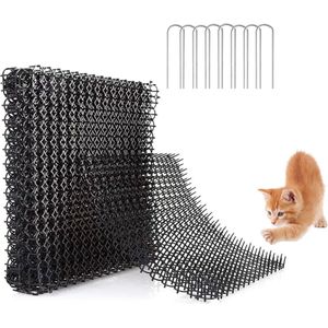 GLODI GOODS® Kattenverjager afweermatten 20-Delig - Antiklimstrips voor katten - anti krab strip - verjager voor in de tuin