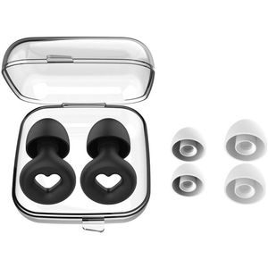 Ruisonderdrukkende oordopjes met hartvormig handvat - 1 paar