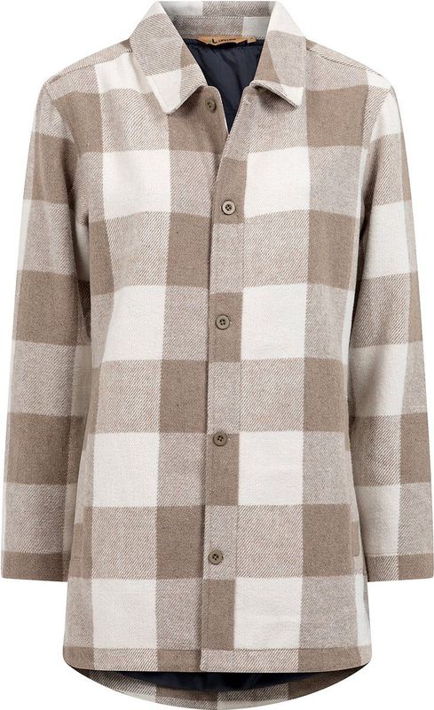 Life-Line - Andrea - Overshirt - Beige/Wit - Outdoor Vest