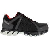 Reebok - TRAIL GRIP S3 SRC - Veiligheidsschoenen - Zwart/Rood - Leren Bovenmateriaal