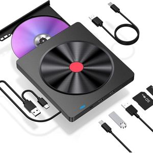 DVD Speler voor Laptop - USB 3.0 - USB C - Plug & Play