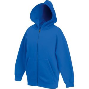 Fruit Of The Loom Kinderen / Kinder Unisex Sweatshirt met capuchon (Royaal Blauw)