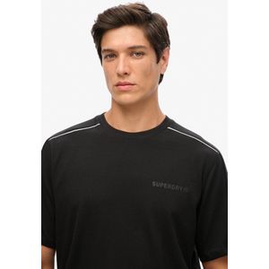 Superdry - Tech Logo Relaxed T-shirt - Katoen - Korte Mouwen