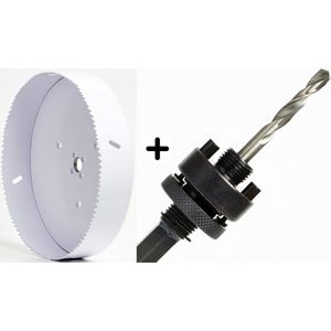 Set 185mm Gatzaag BI-METAL HSS-E Co8% - gatenzaag