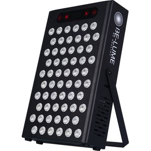 Be-Lume 300 + Pro Series | Zwart | Rood Licht Therapie - Infraroodlamp - Spieren & Gewrichten - Pijnverlichting & Herstel - Fibromyalgie - Collageen Lamp - Skin Care - Anti-Aging - Lichttherapie - Red Light Therapy
