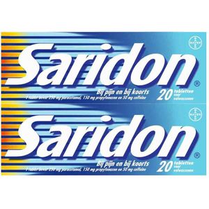 2x Saridon Tabletten 20 tabletten