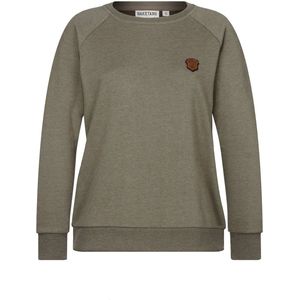 naketano - Sweatshirt - Kaki - Effen - Lange Mouw