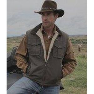 Bodywarmer Melville Vest; Brown; small