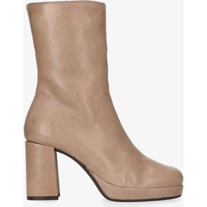 Tango Nadine 5 Enkellaarsjes - Enkelboots met rits - Dames - Taupe - Maat 39