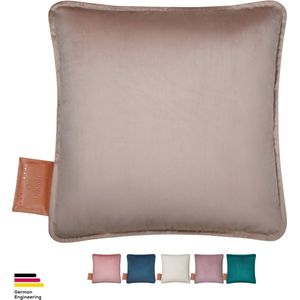 Beurer - HK 77 Heaty - Warmtekussen - Smokey Taupe - Draadloos - XL verwarmd oppervlak - 45x45 cm
