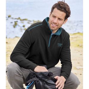 ATLAS FOR MEN - Set van 2 microfleece sweaters Outdoor - Heren - Verkrijgbaar in grote maten - L