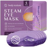 Body Restore - Calm Stoom Oogmaskers - Lavendel - Verwarmd Oogmasker - 5 Stuks