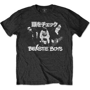 The Beastie Boys - Check Your Head Japanese Heren T-shirt - S - Zwart