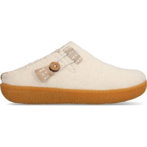 Tofvel - Sundara Wolvilt Pantoffels White - Maat 36