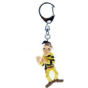 Lucky Luke - William Dalton - sleutelhanger - kunststof - 7 cm - Plastoy