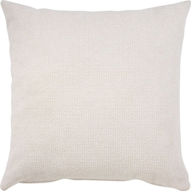 Sierkussen Miton - Polyester - Wit - 45x45 cm (BxH)