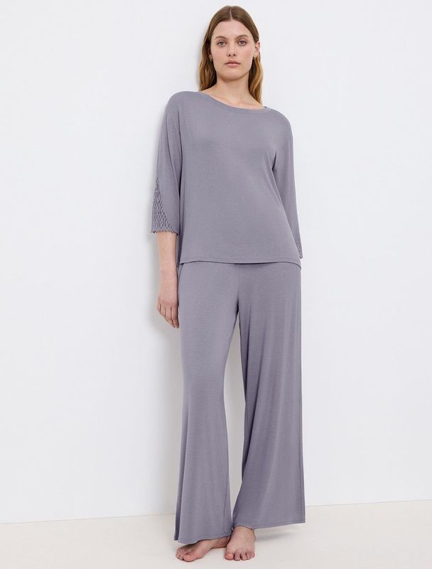 TRIUMPH - Aura Spotlight - Pyjamatop - Grijs - Modal