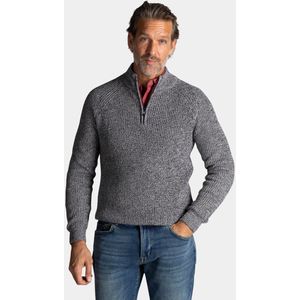 NZA - Katoenen Half Zip Trui - Blauw