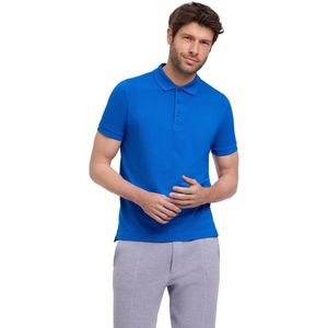 FALKE Polo Shirt - Groen - Pima Katoen - Lichtgewicht