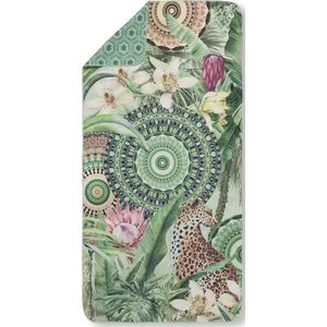 Trendy velours badlaken/strandlaken Joey - 50x100 - zacht en fijn - vochtabsorberend - prachtige kleuren - sneldrogend - hoogwaardige kwaliteit