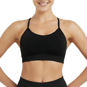 Sport BH zonder beugel - Maat S - Zwart - Extra comfortabele Sport BH - Push Up BH Zonder Beugel - Sport BH Dames - Magic Bra -Shock Absorber - Fitness - Yoga BH - Sport Top
