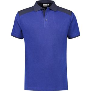 Santino Heren Poloshirt Tivoli 2Color-line – Blauw maat XL