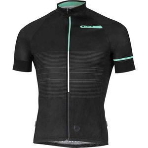 Eltin Futurisim Korte Mouw Wielertrui Blauw,Zwart 2XS Man