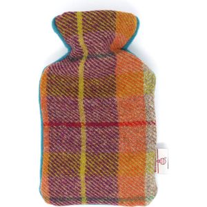 Kruik Paars Oranje - 500 ml - Harris tweed - Handgemaakt in Schotland - Caroline Wolfe Murray